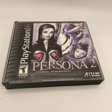 Persona 2: Eternal Punishment (Sony PlayStation 1, 2000) CIB W/ Manual AMAZING 