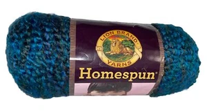 Hilo casero Lion Brand (404) Lagoon 6 oz. 98% acrílico 2% poliéster - Imagen 1 de 10