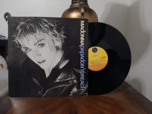 Madonna Lp 12” Papa Don’t Preach 1986 Near Mint Record Glossy Dance Disco Synth - Picture 1 of 2