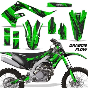Stickers Decals for Kawasaki KX250F 21-24 & KX450F 19-23 DRAGONFLOW G - Picture 1 of 2