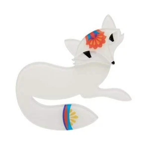 ERSTWILDER FINN THE FABLED FOX BROOCH - LOUISA CAMILLE FAN FAVS 2020. NIB. - Picture 1 of 3