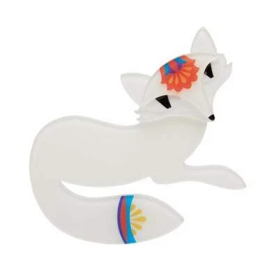ERSTWILDER FINN THE FABLED FOX BROOCH - LOUISA CAMILLE FAN FAVS 2020. NIB. - Изображение 1 из 3