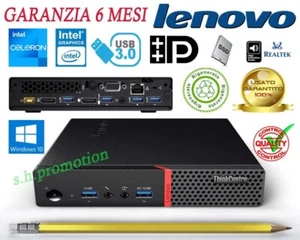 PC Fisso Lenovo ThinkCentre M700 - 4GB Ram - SSD 120GB +Tastiera + Mouse - Foto 1 di 1