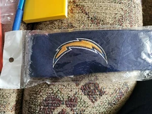 New NFL Los Angeles Chargers Headband / Head Band / Sweatband By New Era e - Picture 1 of 3
