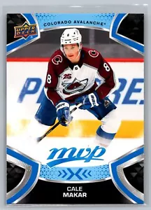 2021-22 Upper Deck MVP #208 Cale Makar Blue Colorado Avalanche - Picture 1 of 1