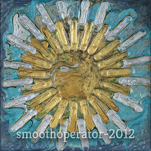 Jolanta B. Rueda del Tiempo Arte Original Medios Mixtos 50 x 50 cm Impresión de Bellas Artes - Imagen 1 de 2