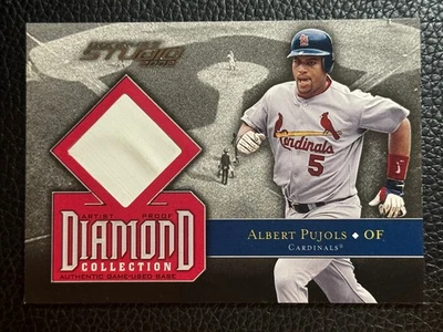 Camiseta deportiva Donruss Studio 2002 prueba de artista colección de diamantes Albert Pujols/200  Foto 1 de 2