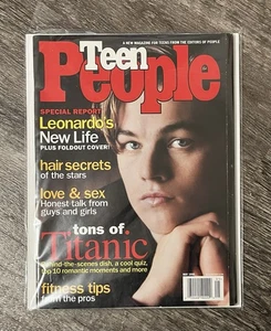 May 1998 Teen People Magazine Leonardo Dicaprio - Titanic - Newsstand Copy - Picture 1 of 1