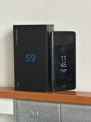 Samsung Galaxy S9 64GB Midnight Black Unlocked Single SIM (Samsung Experience 9) - Image 1 of 4