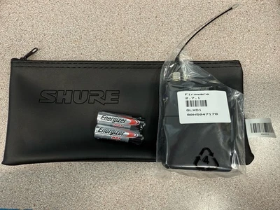 Shure QLXD1 H50 Digital Wireless Bodypack Transmitter (534 to 598 MHz) New - Image 1 of 3