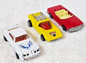 VTG Matchbox Superfast Lot (3) Firebird Rod Hot Mercedes 350SL Lesney England - Picture 1 of 11