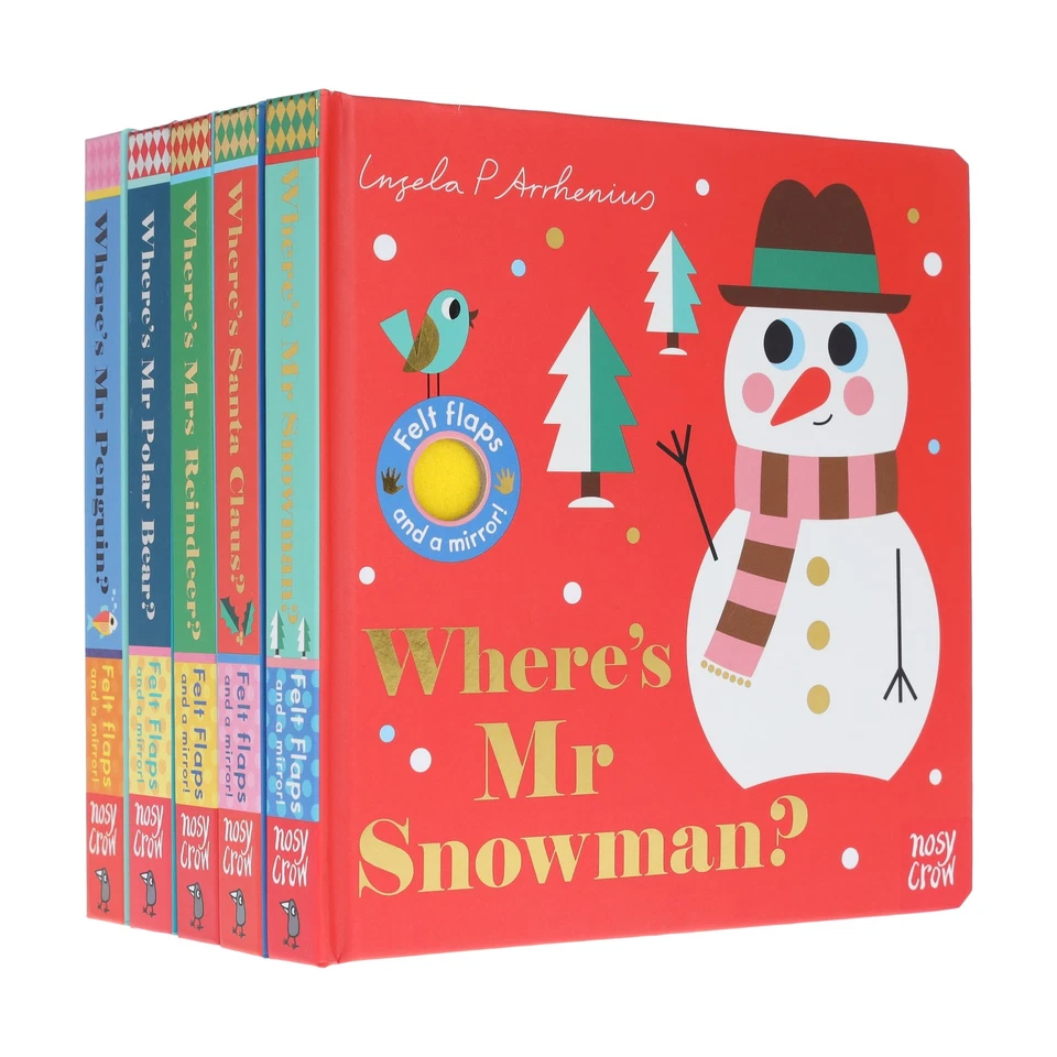 Felt Flaps Series by Ingela P Arrhenius 5 Books Collection Set - Ages 1-3 - BB - Image 1 of 4