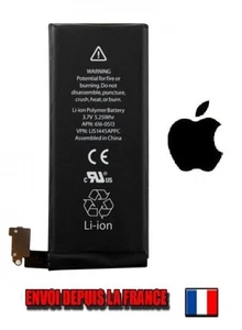 Batterie Iphone 4 originale akku 1420 mAh (4G) NEW internal battery Neuf - Photo 1 sur 1