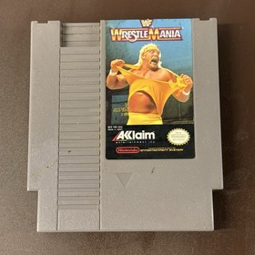 WWF Wrestlemania NES Nintendo ovale SOQ REV-A 1989