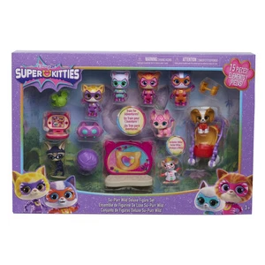 SU-PURR WILD DELUXE 15 FIGUREN SET Super Kitties Lab Ratte Katze Einbrecher WIlla DISNEY - Bild 1 von 7