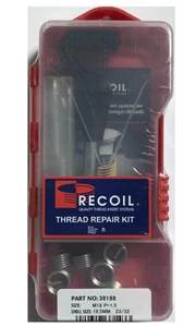Recoil 38188-1 Metric Sparkplug Thread Repair Kit M18.0-1.50 Pitch 6 Inserts New - Picture 1 of 1