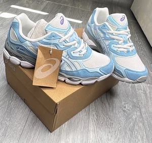 Asics Gel-NYC - Cream/Arctic Sky 🔥 Fast Ship 📦 - Picture 1 of 6