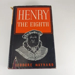 Henry der Achte Theodore Maynard 1949 Bruce Publishing Company HCDJ - Bild 1 von 16