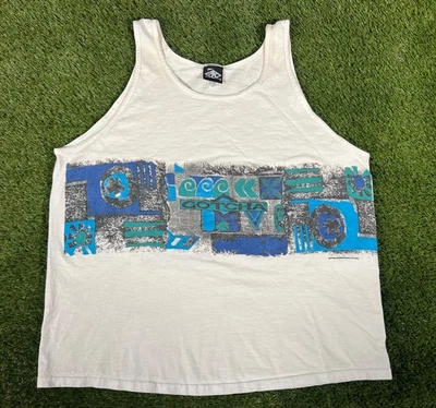 Vintage 1992 Gotcha Surf Beach Wrap Around Tank Top Shirt Men's Made in  USA XL - Image 1 of 4