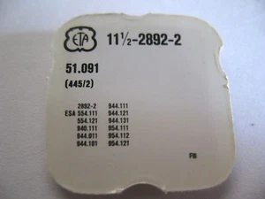 ETA 2892-2,2893-1,2893-2,2894-1,2894-2,2895-1,2896,2897 SET BRIDGE PART 445/2 - Picture 1 of 2