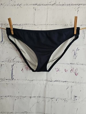 Tommy Hilfiger Navy Blue Hipster Swimsuit Bikini Bottom Size Medium Fully Lined - Image 1 of 4