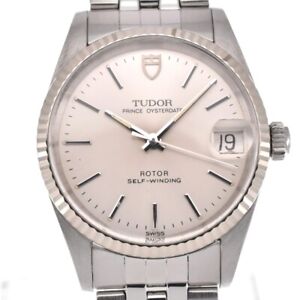 TUDOR Prince Oyster Date 75404 K18WG Bezel Automatic Men's Watch G#127913
