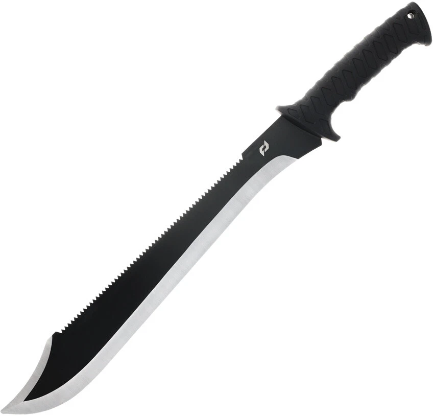 Facão de serra Schrade Decimate preto 3Cr13 aço inoxidável 1182528 - Imagem 1 de 2