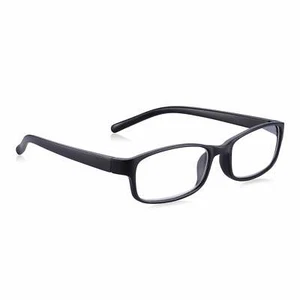 Black Square Reading Glasses for Men & Women,Full Frame,Magnifying +1.0 to +3.5 - Picture 1 of 7