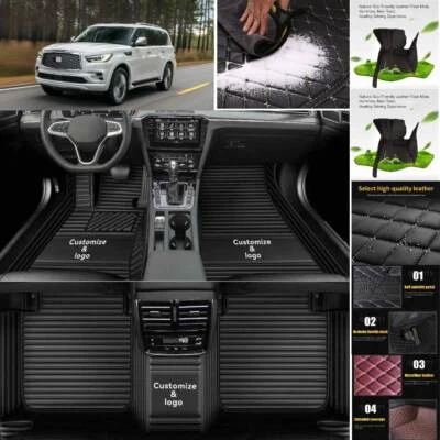 Alfombrillas para coche Infiniti QX80 todo tipo de clima alfombras de lujo impermeables personalizadas Foto 1 de 4