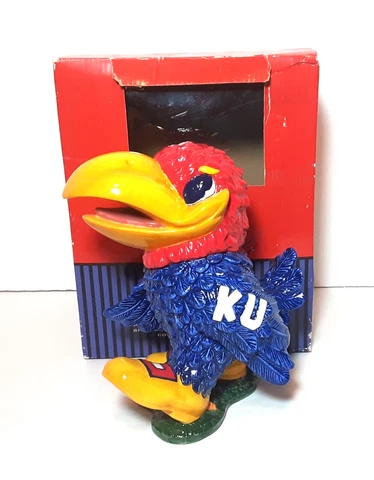 Rare Kansas Jayhawks College Treasures University Mascot Ceramic Figurine 2003 Cover