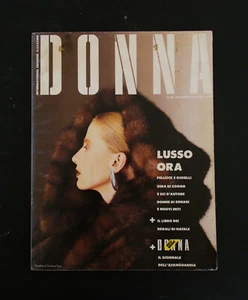 DONNA International Fashion Magazine - No. 79 November 1987 ITALY - Picture 1 of 8