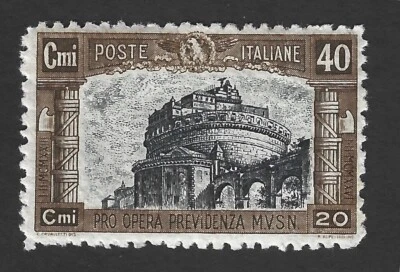 Italy 1926 #B26 Castle of St. Angelo - Fine MNH - Image 1 of 2