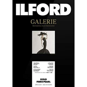 Ilford GALERIE Gold Fibre Pearl Inkjet Photo Paper, 290 gsm, 6x4", 50 Sheets - Picture 1 of 1