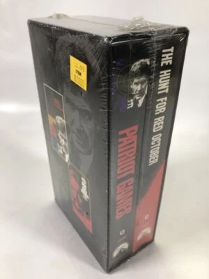 1994 The Hunt For Red October & Patriot Games Paramount VHS Tape Set * NEW! - Image 1 of 4