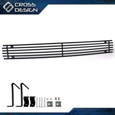 Inserto de rejilla de parachoques inferior delantero negro para Nissan Máxima 2009-2014 Foto 1 de 4