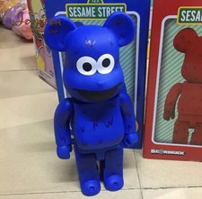 BearBrick Sesame Street Cookie Monster 22cm Bear Brick Figure