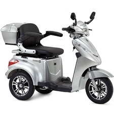 Elektromobil Seniorenmobil Dreirad Elektro Roller, Elektrorollstuhl S1000 Silber