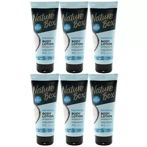 Nature Box BODY LOTION KOKOSNUSS DUFT 6 x 200ml - vegan - ohne Silikone - - Picture 1 of 1