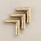3Pcs NEW Brass Barbed Tube Pipe Fitting Hose Barb Elbow 90 Degree (1/2" x 1/2" )
