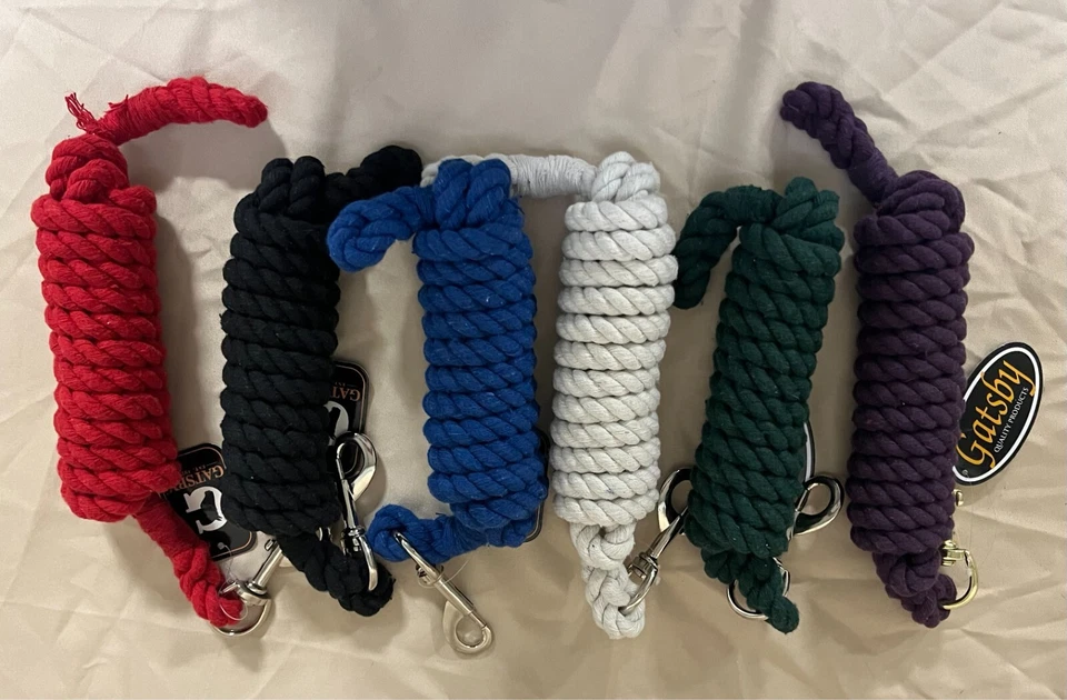 Cuerda de plomo de algodón Gatsby con perno a presión 10 pies Foto 1 de 1