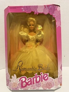 1992 Mattel Romantic Bride Barbie Doll #1861 New NRFB - Picture 1 of 4