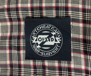 Zounds: Can't Cheat Karma DIY Patch- Punk Crust Black Flag Leftover Crack Oi - Picture 1 of 1