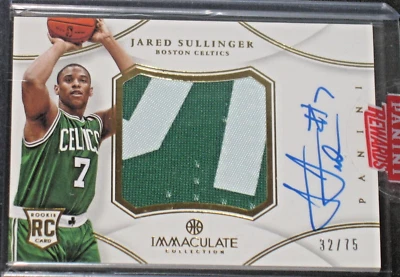 Jared Sullinger 2012-13 Panini Immaculate Rookie Jumbo Patch Autograph (32/75) - Image 1 of 2