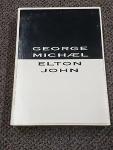 George Michael Elton John Don't Let The Sun Go Down on Me CD/VHS promo box RARE - Picture 1 of 3