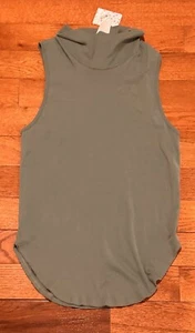 Free People Movement Army Green Sleeveless Women’s Size Small - Picture 1 of 4
