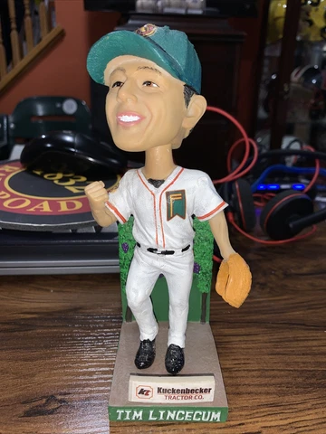 Tim Lincecum Bobblehead Fresno Grizzlies San Francisco Giants SGA Cover