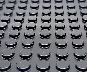 1/8"Thick Round Stick on Rubber Feet Bumper Pads 3/8" Wide Adhesive Backed Foot - Picture 1 of 6