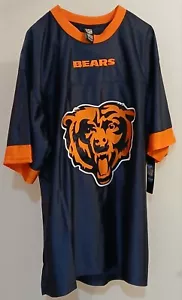 Maglia pullover NFL Team Apperel Chicago Bears logo ricamato grande nuova - Foto 1 di 9