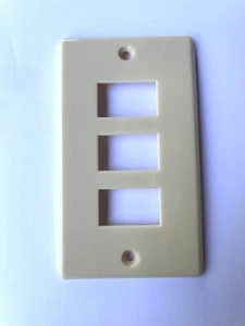 Placa de pared baquelita vintage marfil - Imagen 1 de 4