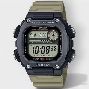 Casio Men’s Heavy Duty Digital Sport Watch DW-291HX-5AV - Tan Strap, 47mm - Picture 1 of 9